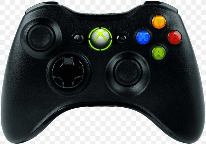 Xbox 360 Controller Black PlayStation 2 Game Controllers, PNG, 1200x839px, Xbox 360 Controller, All Xbox Accessory, Black, Electronic Device, Gadget Download Free