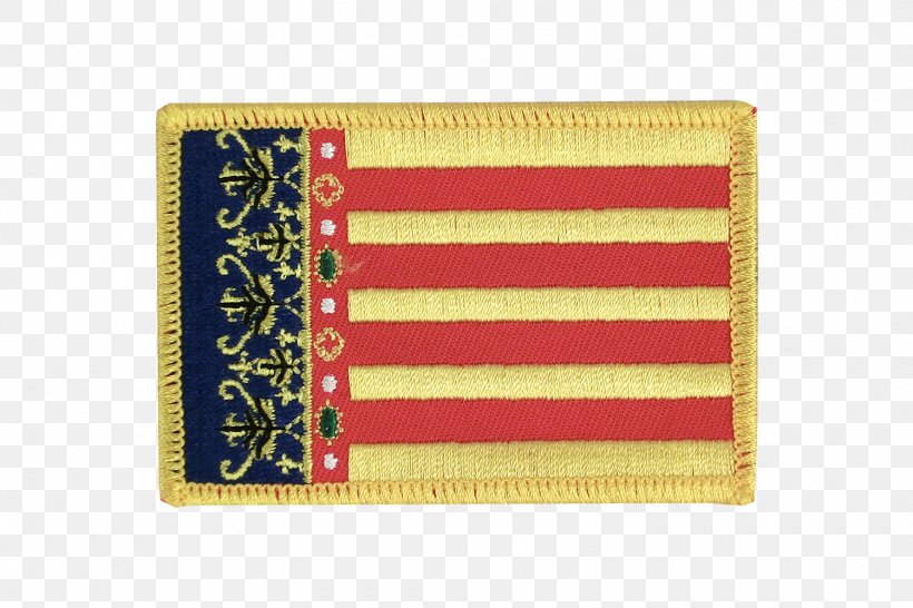 Flag Of The Valencian Community Flag Of The Valencian Community Fahne Flag Patch, PNG, 1500x1000px, Valencia, Coat Of Arms, Embroidered Patch, Fahne, Flag Download Free