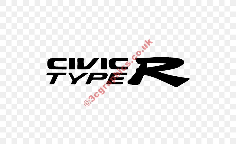 Honda Civic Type R Honda Integra Honda Logo Car, PNG, 500x500px, Honda Civic Type R, Black, Brand, Car, Decal Download Free