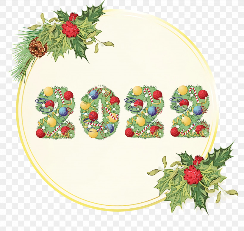 New Year Tree, PNG, 3000x2838px, Watercolor, Bauble, Christmas Day, Christmas Tree, Ded Moroz Download Free