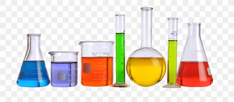 Laboratory Glassware Science Echipament De Laborator Beaker, PNG, 4967x2174px, Laboratory, Beaker, Bottle, Chemical Substance, Chemielabor Download Free
