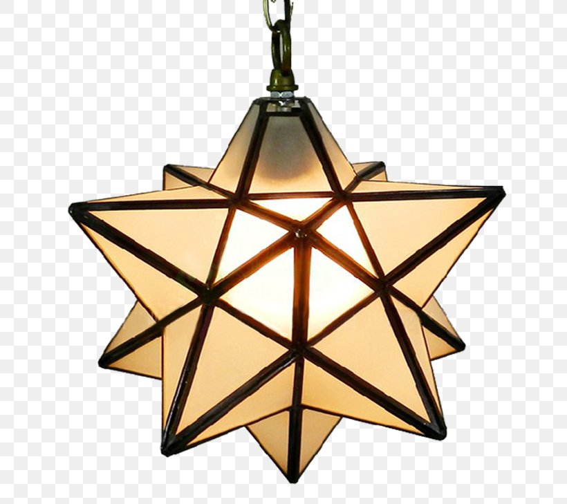 Light Fixture Pendant Light Lighting Moravian Star Png