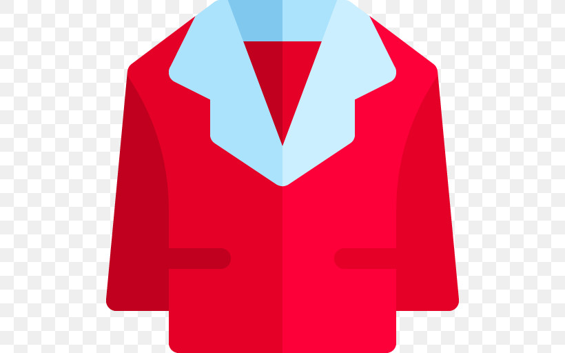 Red Clothing Outerwear Sleeve Jacket, PNG, 512x512px, Red, Clothing, Formal Wear, Jacket, Outerwear Download Free