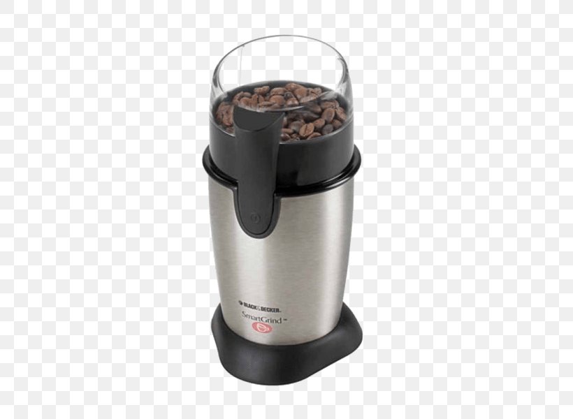 Coffeemaker Espresso Machines Burr Mill, PNG, 600x600px, Coffee, Black Decker, Blender, Burr Mill, Coffee Bean Download Free