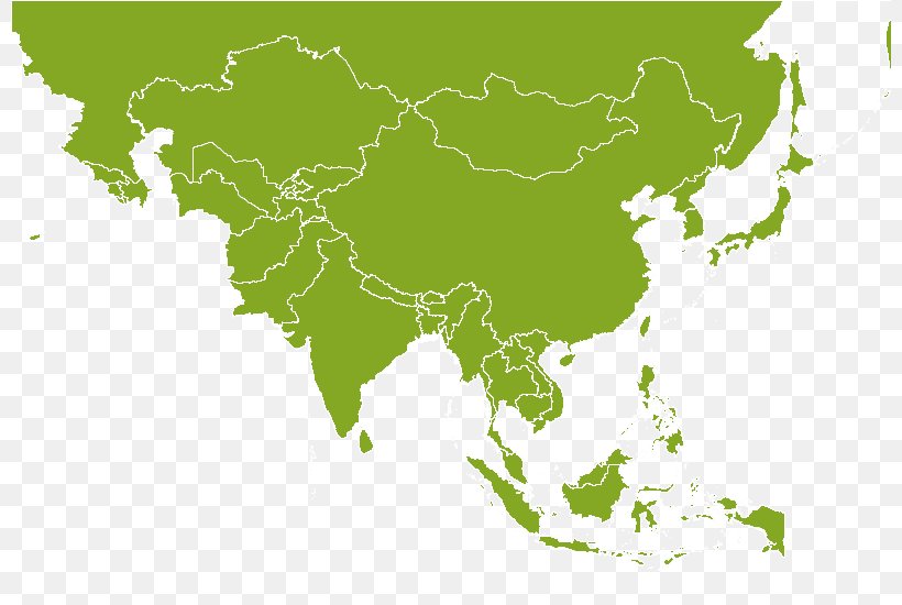 East Asia Globe Blank Map, PNG, 800x550px, East Asia, Asia, Blank Map ...