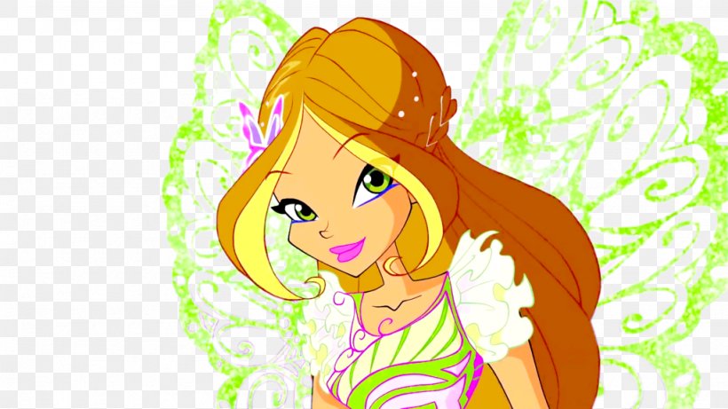 Flora Aisha Winx Club: Believix In You Musa Bloom, PNG, 1024x576px, Watercolor, Cartoon, Flower, Frame, Heart Download Free
