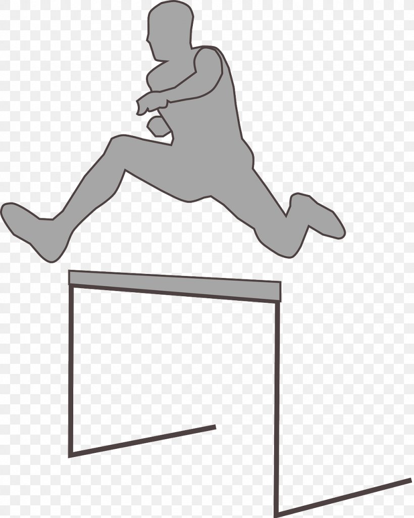 Jumping Clip Art, PNG, 1024x1280px, Jumping, Area, Black And White, Document, Fitness Centre Download Free