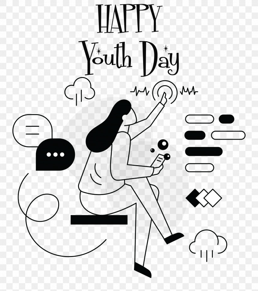 Youth Day, PNG, 2658x3000px, Youth Day, Communication Design, Doodle, Drawing, Idea Download Free