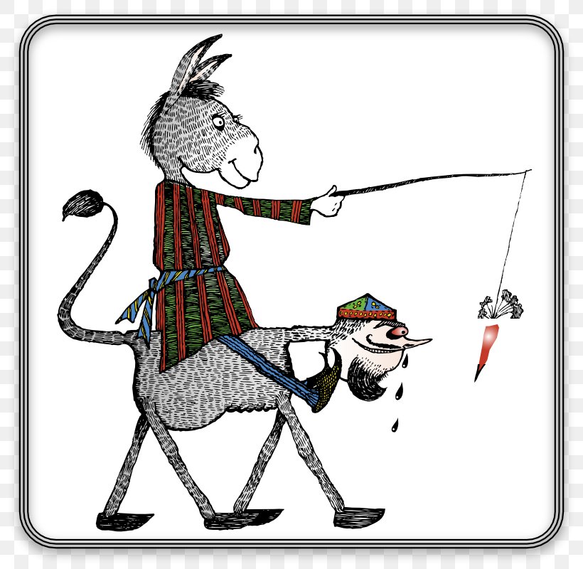 Donkey Punishment Reinforcement Clip Art, PNG, 800x800px, Donkey, Art, Cartoon, Dog Like Mammal, Fictional Character Download Free