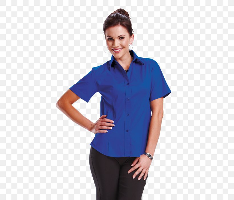 Sleeve T-shirt Shoulder Collar Blouse, PNG, 700x700px, Sleeve, Blouse, Blue, Clothing, Cobalt Blue Download Free