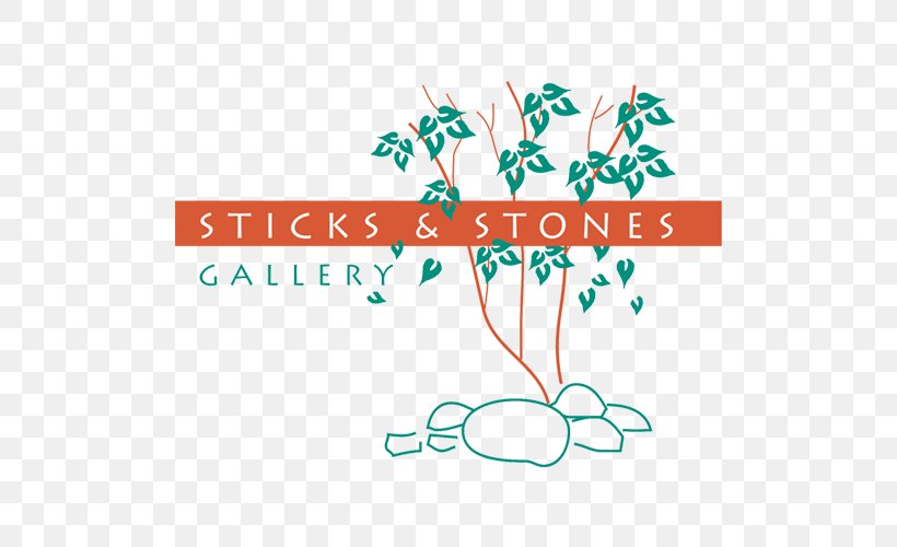 Sticks & Stones Gallery Art Museum Stick And Stone Sticks And Stones, PNG, 500x500px, Art Museum, Area, Art, Branch, Brand Download Free