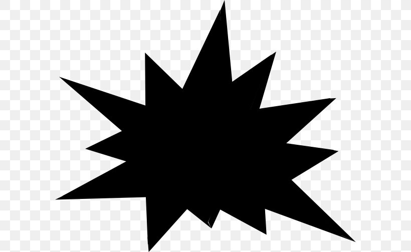 Starburst Free Content Clip Art, PNG, 600x503px, Starburst, Black And White, Document, Free Content, Leaf Download Free