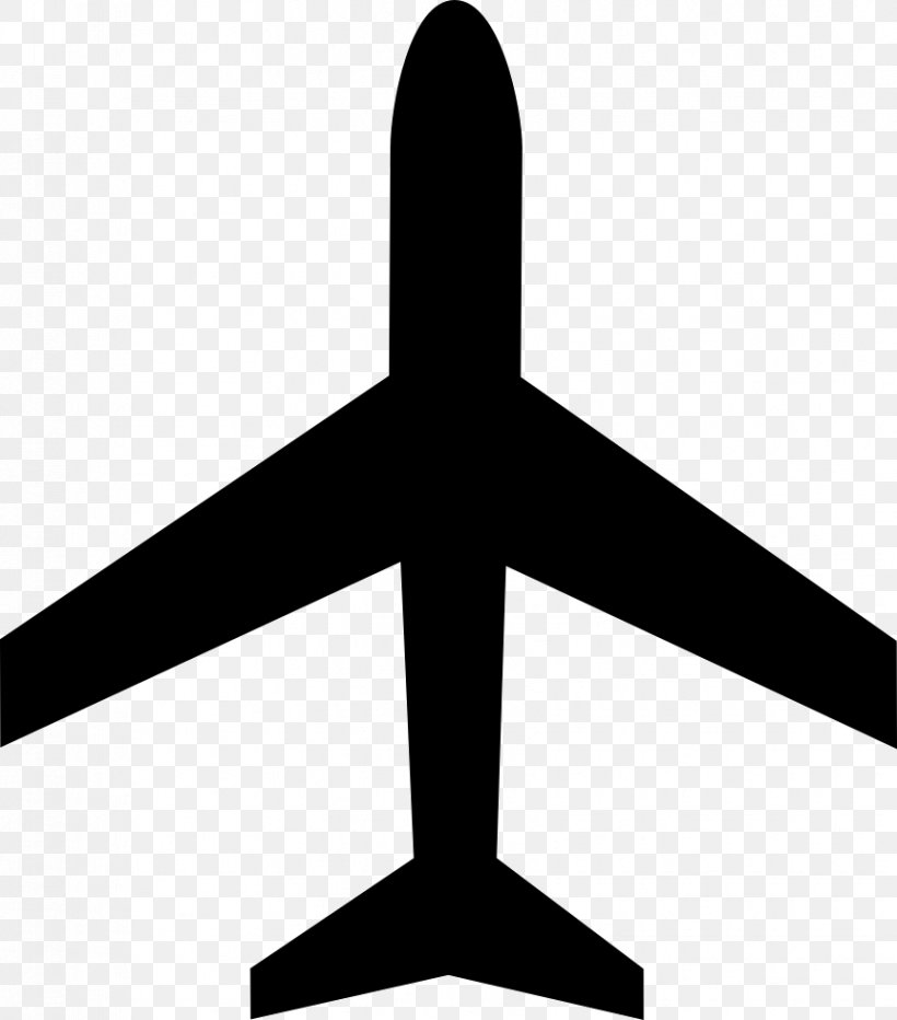 Airplane Aircraft Vector Graphics Flight Clip Art, PNG, 862x980px, Airplane, Aircraft, Airline, Aviation, Black And White Download Free