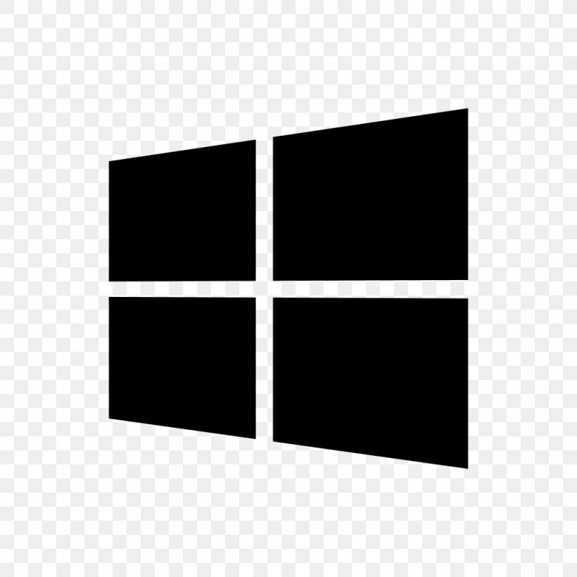 Microsoft, PNG, 1024x1024px, Microsoft, Black, Black And White, Brand, Computer Download Free