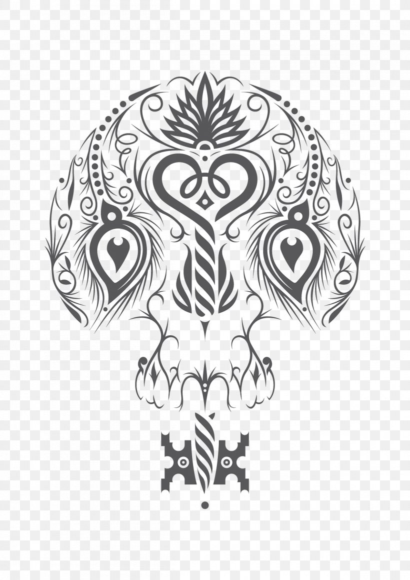 Day Of The Dead Calavera Design Skull Santa Muerte, PNG, 1200x1697px, Watercolor, Cartoon, Flower, Frame, Heart Download Free