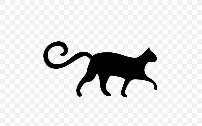 Cat Food Tail Dog, PNG, 512x512px, Cat, Black, Black And White, Black Cat, Carnivoran Download Free