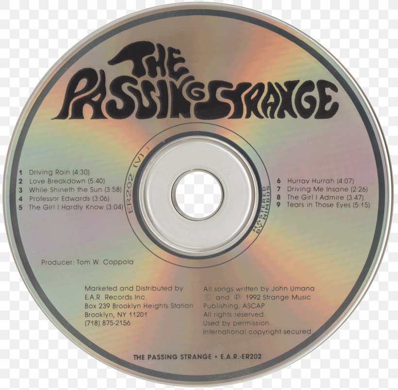 Compact Disc Professor Edwards The Passing Strange Washington, D.C., PNG, 1400x1373px, Compact Disc, Composer, Data Storage Device, Disk Storage, Dvd Download Free