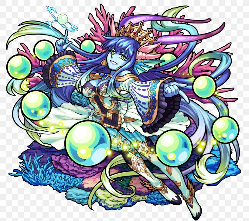 Monster Strike Undine Lucifer 精霊 Izanami, PNG, 1280x1140px, Monster Strike, Art, Avalon, Character, Christmas Download Free