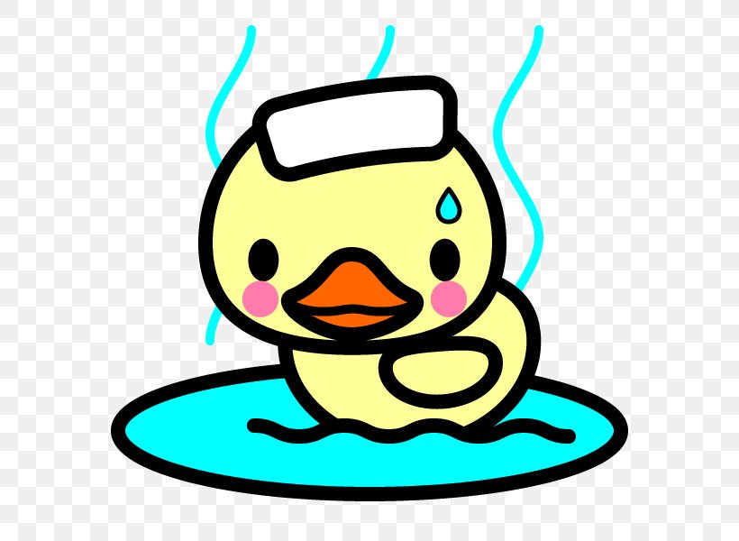 Domestic Duck Towel Bathroom Chicken, PNG, 600x600px, Domestic Duck, Anatidae, Artwork, Bathroom, Bathtub Download Free