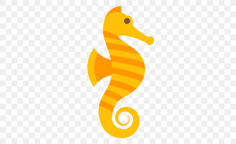 Seahorse Icon, PNG, 500x500px, Seahorse, Fish, Hippocampus, Orange, Portable Document Format Download Free