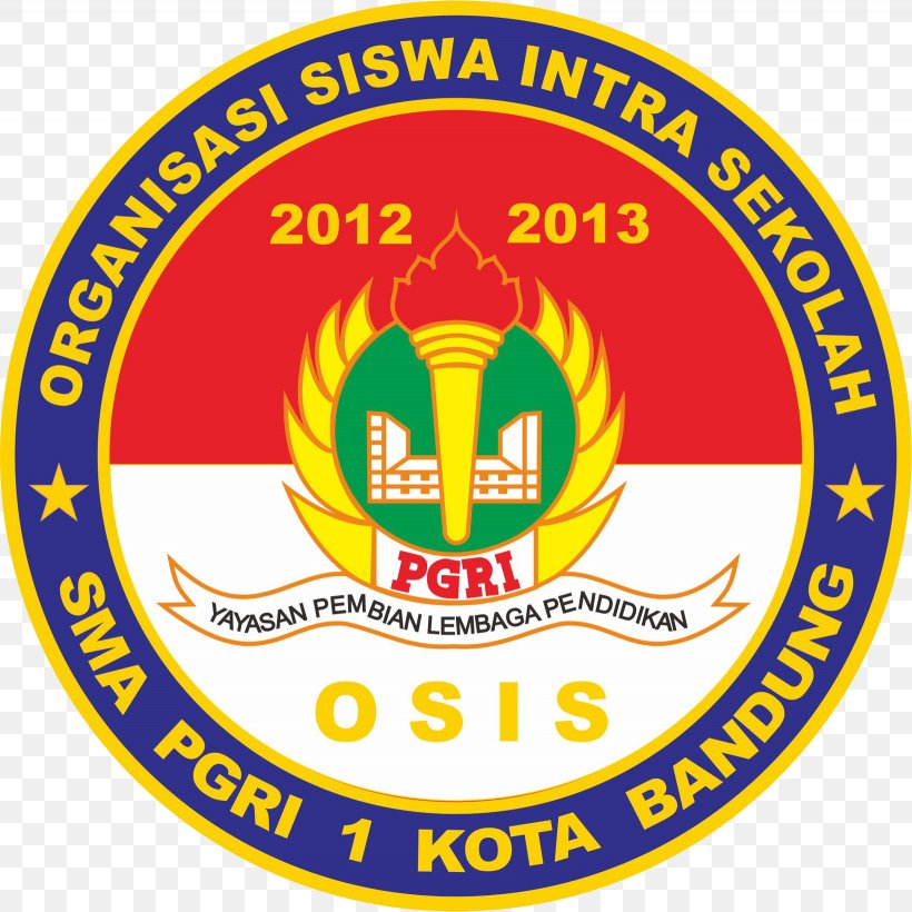 SMA PGRI 1 Bandung Organization High School Logo, PNG, 1640x1641px ...