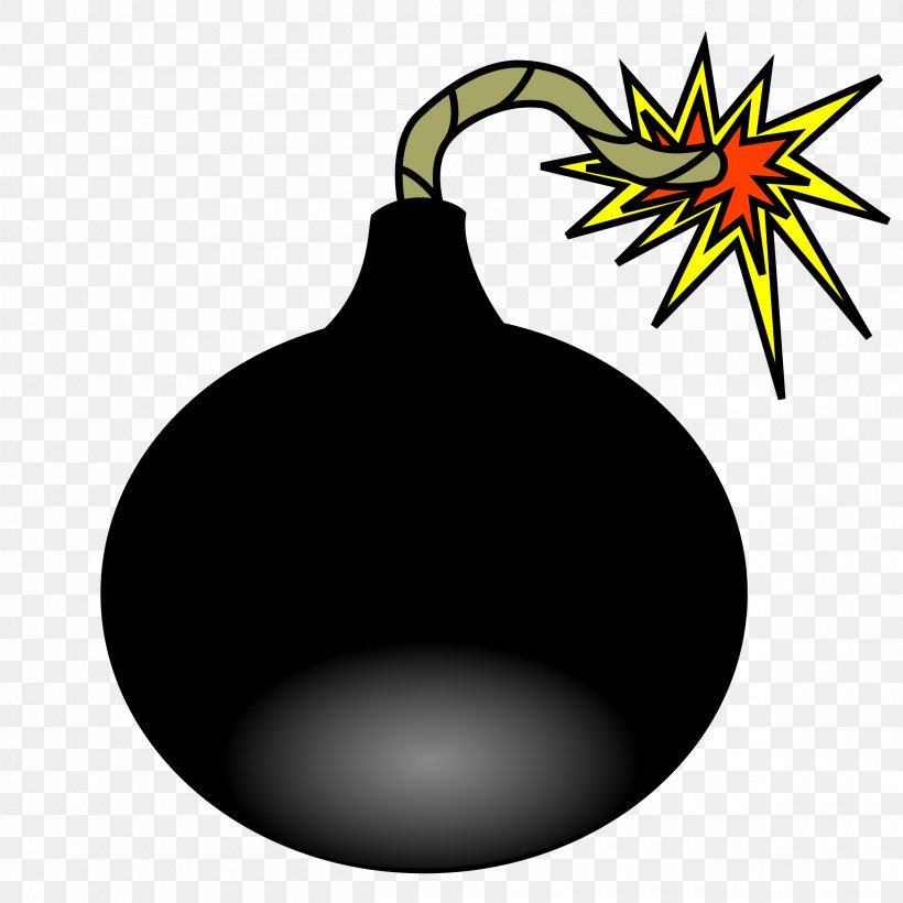 Bomb Cartoon Explosion Clip Art, PNG, 2400x2400px, Bomb, Black And White, Cartoon, Clip Art, Explosion Download Free