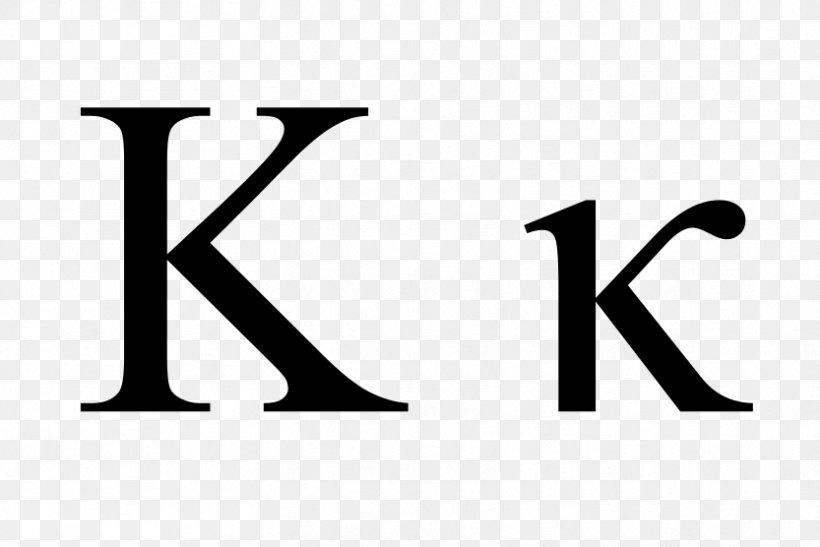 Greek Alphabet Kappa Kaph Letter, PNG, 833x556px, Greek Alphabet, Alphabet, Area, Black, Black And White Download Free