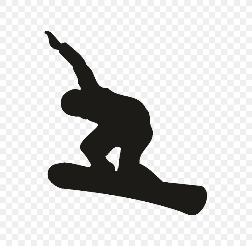 Sticker Wall Decal Snowboarding Sports, PNG, 800x800px, Sticker, Advertising, Arm, Balance, Black And White Download Free