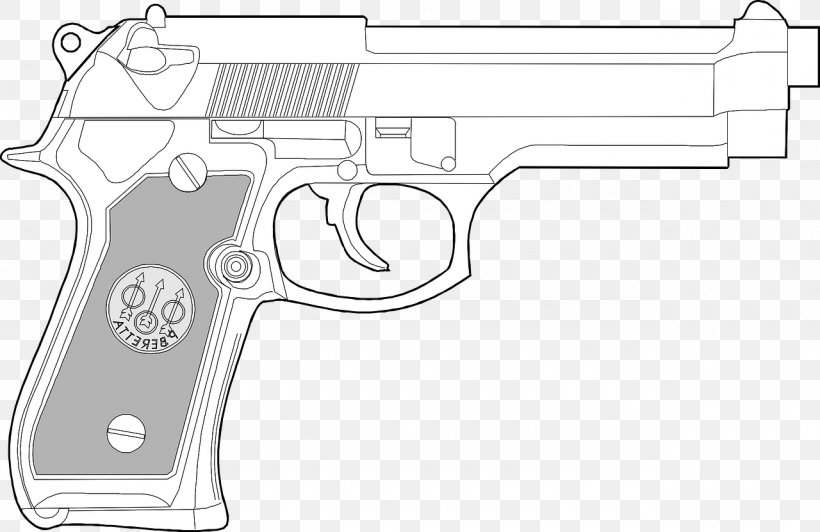 Trigger Firearm Gun Pistol Weapon, PNG, 1280x831px, Trigger, Air Gun, Artwork, Beretta, Black Download Free
