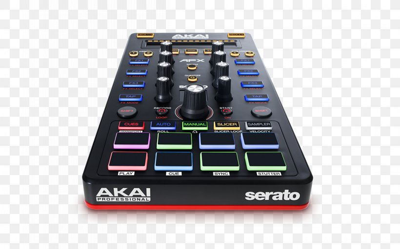 Akai Professional AFX DJ Controller Laptop MIDI Controllers, PNG, 1200x750px, Akai, Akai Mpc, Akai Professional Lpd8, Akai Professional Mpk Mini Mkii, Circuit Component Download Free