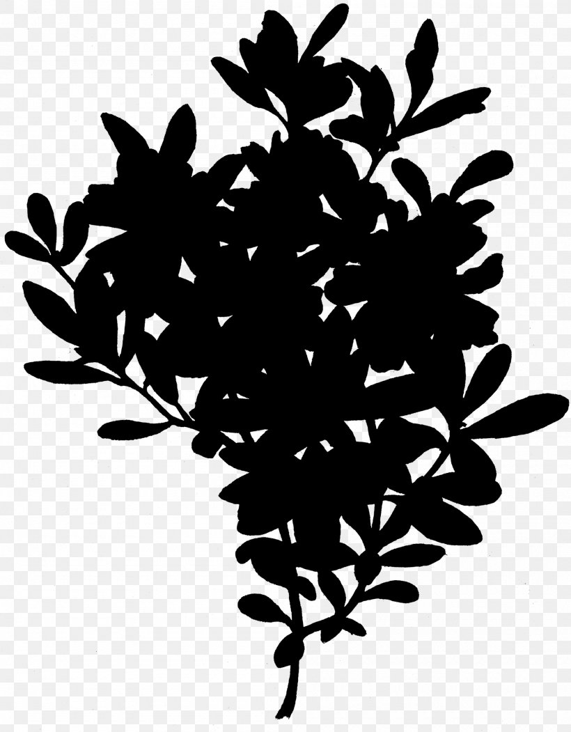 Flowering Plant Fruit Font Silhouette, PNG, 2000x2565px, Flower, Blackandwhite, Branch, Flowering Plant, Fruit Download Free