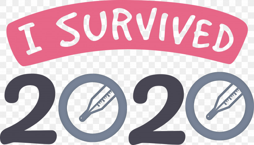 I Survived I Survived 2020 Year, PNG, 3675x2101px, I Survived, Geometry, Line, Logo, M Download Free