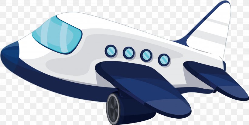 Airplane Aircraft Cartoon Royalty-free, PNG, 2674x1349px, Airplane, Aerospace Engineering, Air Travel, Aircraft, Aviation Download Free