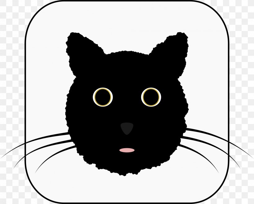 Black Cat Kitten Whiskers Mammal, PNG, 2000x1605px, Cat, Animal, Black, Black And White, Black Cat Download Free