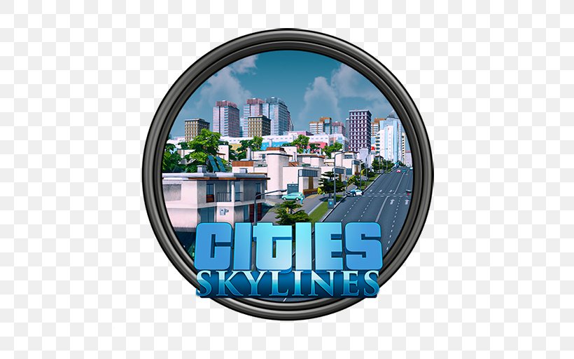 Cities: Skylines Video Game City-building Game Steam SimCity, PNG, 512x512px, Cities Skylines, Brand, Citybuilding Game, Colossal Order, Macos Download Free