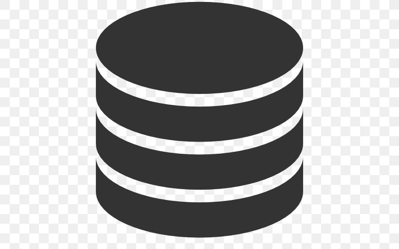 Database Server Clip Art, PNG, 512x512px, Database, Black And White, Cylinder, Data, Database Design Download Free
