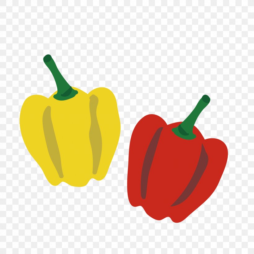 Red Bell Pepper Chili Pepper Paprika Vegetable, PNG, 2433x2433px, Bell Pepper, Bell Peppers And Chili Peppers, Chili Pepper, Color, Food Download Free