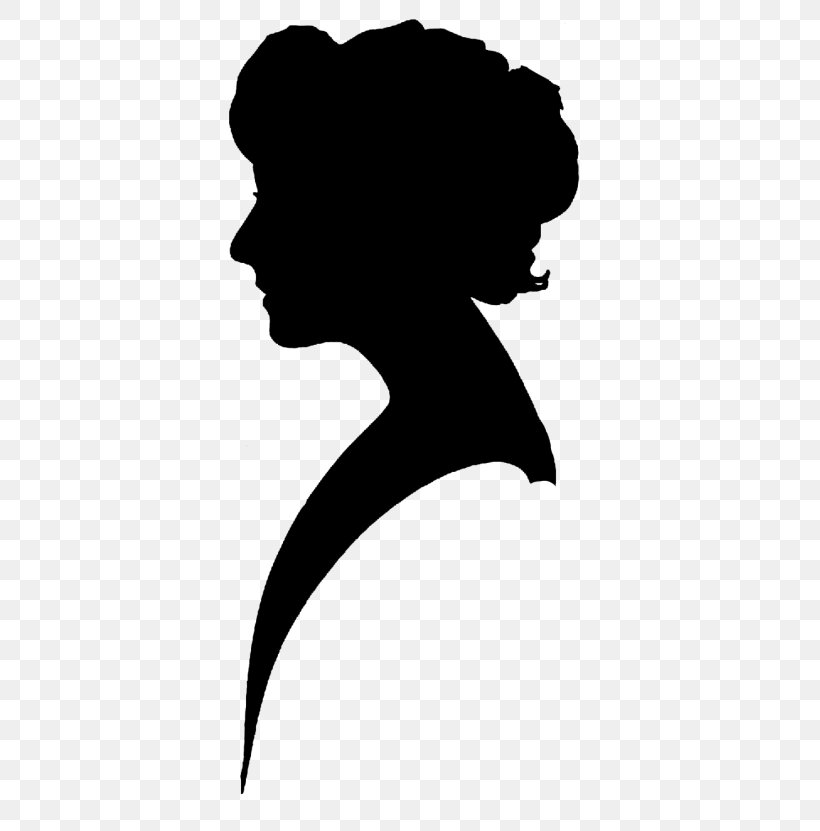 Victorian Era Silhouette Woman Clip Art, PNG, 400x831px, Victorian Era, Art, Black, Black And White, Female Download Free