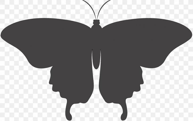 Brush-footed Butterflies Silhouette Lepidoptera Clip Art Drawing, PNG, 2285x1438px, Brushfooted Butterflies, Air Fresheners, Blackandwhite, Butterfly, Drawing Download Free