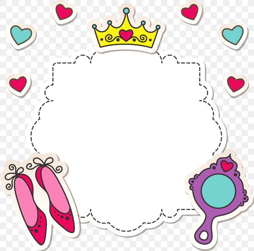 Decorative Border, PNG, 2244x2223px, Watercolor, Cartoon, Flower, Frame, Heart Download Free
