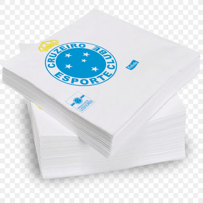 Paper Cloth Napkins Cruzeiro Esporte Clube Towel Table, PNG, 900x900px, Paper, Brand, Cloth Napkins, Cruzeiro Esporte Clube, Disposable Download Free