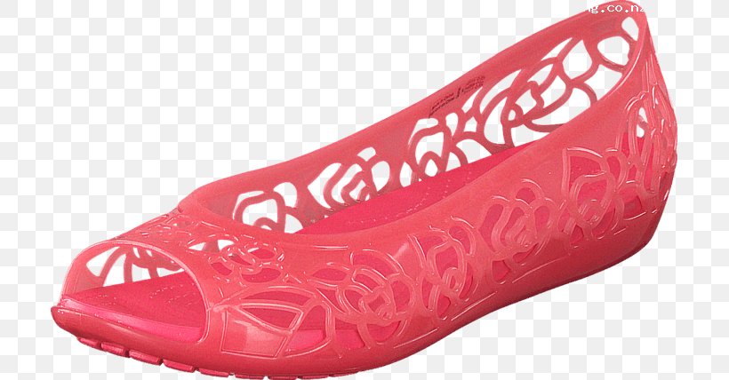 Crocs Women's Isabella Jelly Flat Adult Shoe Ballet Flat, PNG, 705x428px, Crocs, Ballet Flat, Flipflops, Footwear, Jelly Shoes Download Free