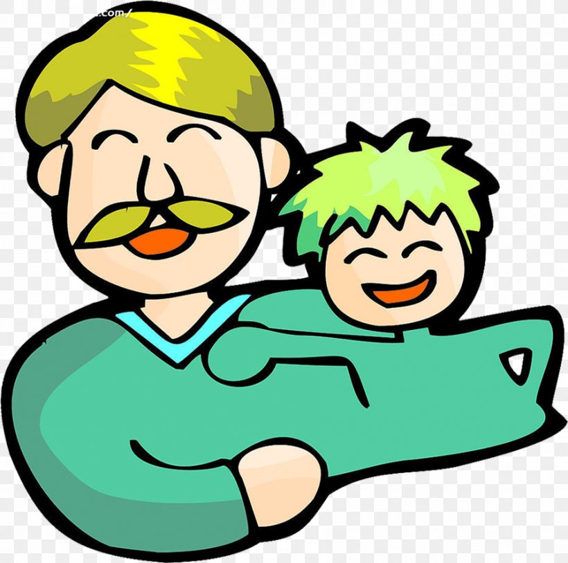 Father's Day Portable Network Graphics Cartoon Son, PNG, 895x889px, Father, Animation, Area, Art, Artwork Download Free