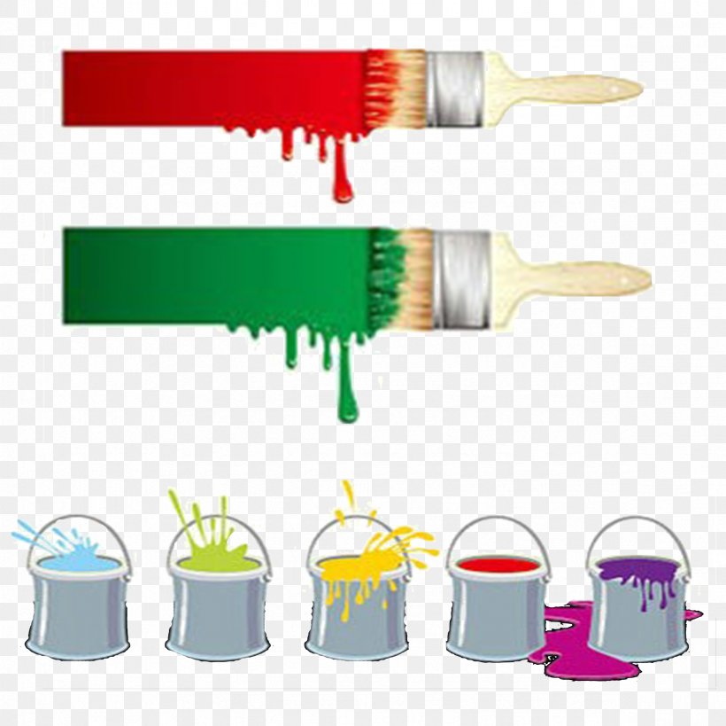 Paintbrush Paintbrush Painting Clip Art, PNG, 2362x2362px, Paint, Brush, Bucket, Color, Paintbrush Download Free