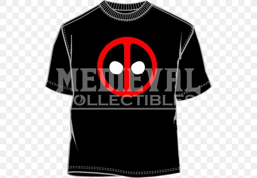 T-shirt Iron Man Logo Sleeve, PNG, 568x568px, Tshirt, Active Shirt, Black, Black M, Brand Download Free