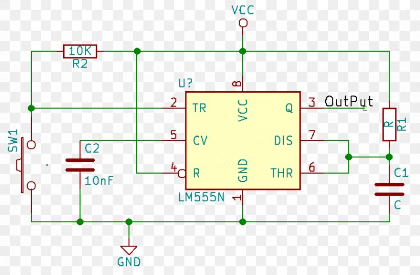 555 Timer IC Integrated Circuits & Chips Astable Multivibrator Monoestable Electronics, PNG, 860x564px, 555 Timer Ic, Area, Clock Signal, Comparator, Computer Monitors Download Free