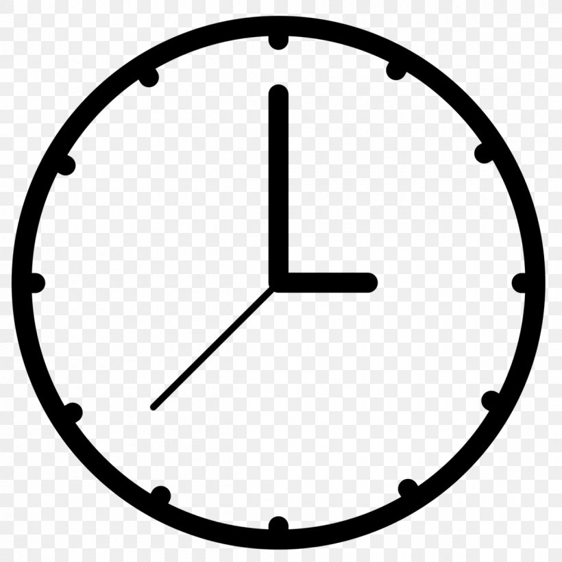 Clock Clip Art, PNG, 1200x1200px, Clock, Area, Black And White, Point, Symbol Download Free