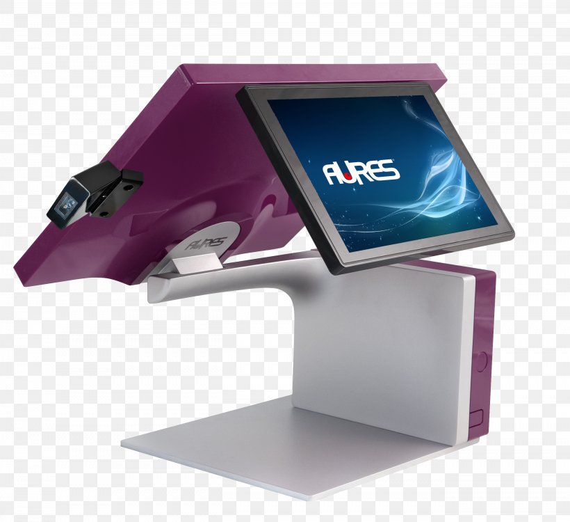 Point Of Sale Aures Technologies Cash Register Touchscreen POS Solutions, PNG, 2624x2401px, Point Of Sale, Cash Register, Computer Monitor Accessory, Computer Software, Hardware Download Free