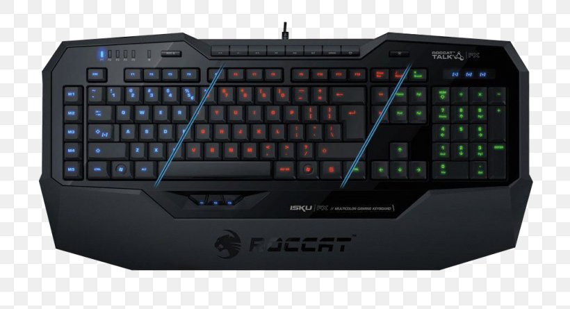 Computer Keyboard Roccat Isku FX Gaming Keypad Computer Mouse, PNG, 790x445px, Computer Keyboard, Computer, Computer Component, Computer Hardware, Computer Mouse Download Free