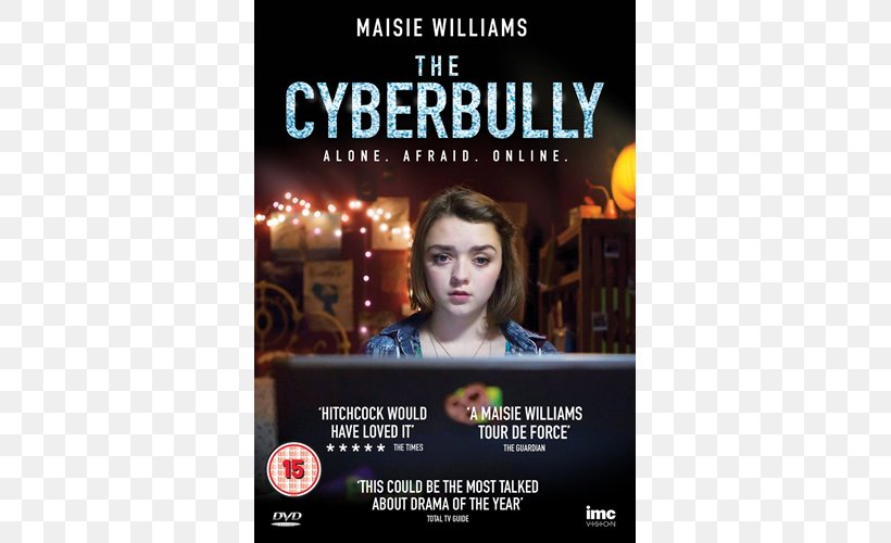 Maisie Williams Cyberbully Television Film, PNG, 500x500px, 2015, Maisie Williams, Advertising, Cinema, Cyberbully Download Free